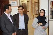 بازدید دکتر رشیدیان، معاون بهداشت دانشگاه از واحدهای ستادی مرکز بهداشت جنوب تهران ( شماره دو ) 20/7/92 عکس: مهدی گلپایگانی
